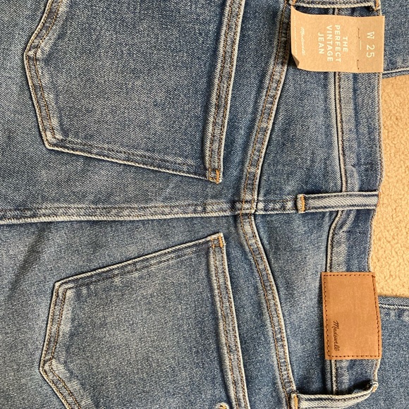 NWT Madewell Perfect Vintage Jean size 25 - Picture 9 of 9
